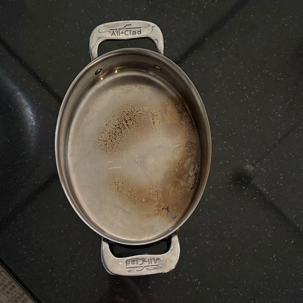 All-Clad Stainless Steel Oval Roaster - Picture 2 of 4